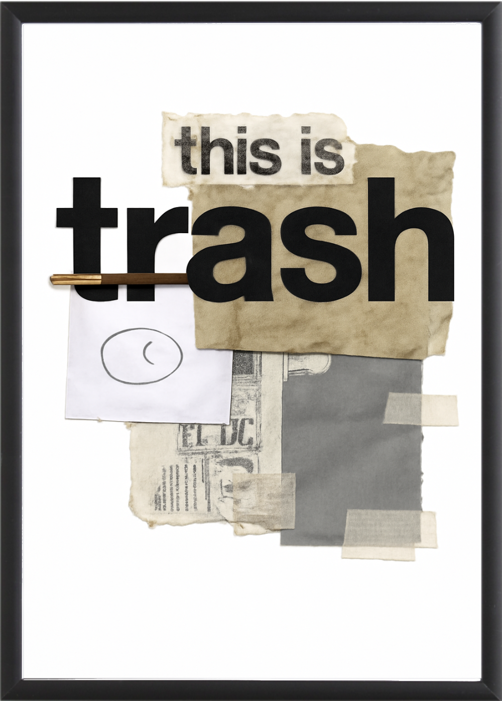 Plakat THIS IS TRASH